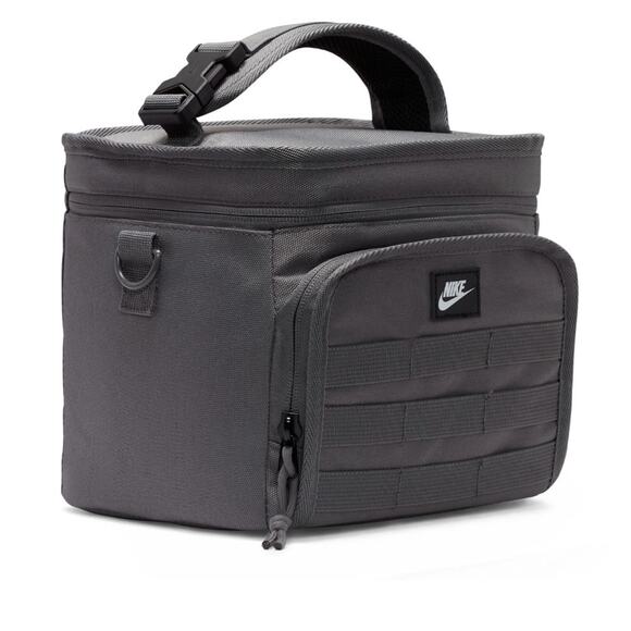 Nike Futura Sport Smoke Grey 9A2993-M19 Insulated PEVA lining Lunch Bag - Picture 2 of 4